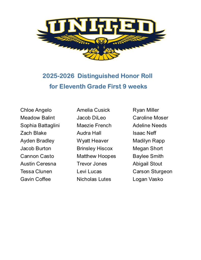 11th Grade Dist. 3.5 - 3.99