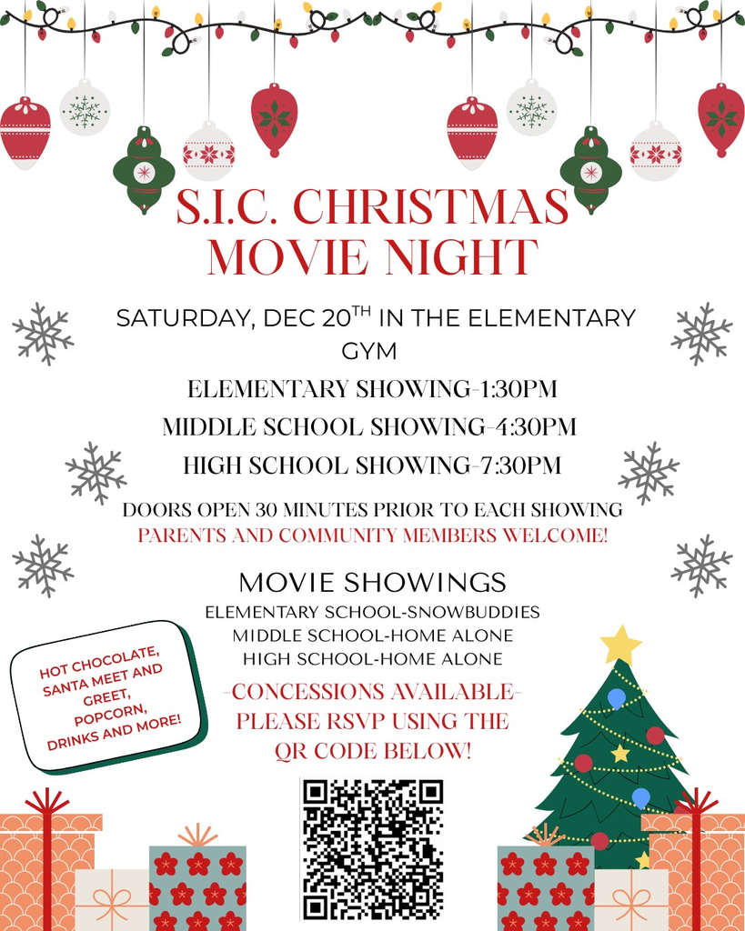 S.I.C. Christmas Movie Night