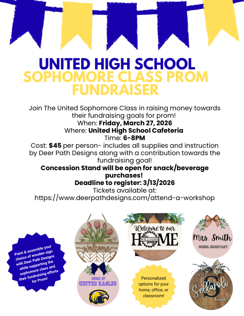 United High School Sophomore Class Prom Fundraiser