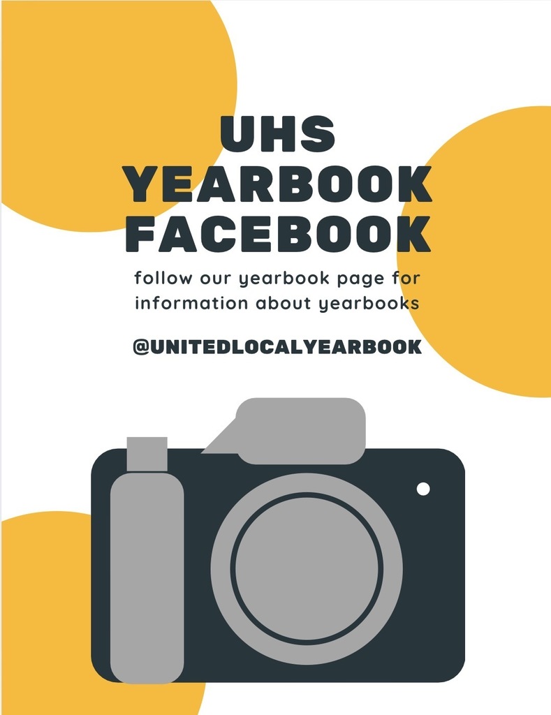 UHS Yearbook Facebook Page