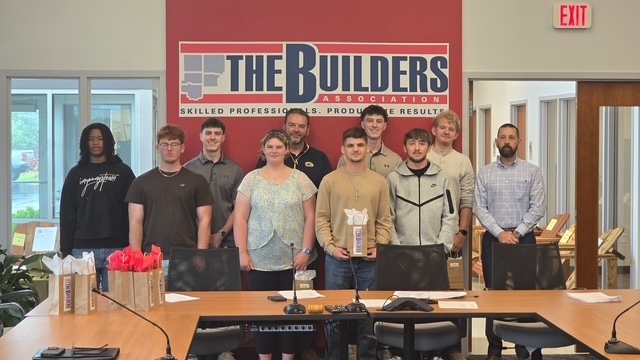 Congratulations to Mason Laibe and Jason Pratt for being awarded scholarships from The Builders Association!