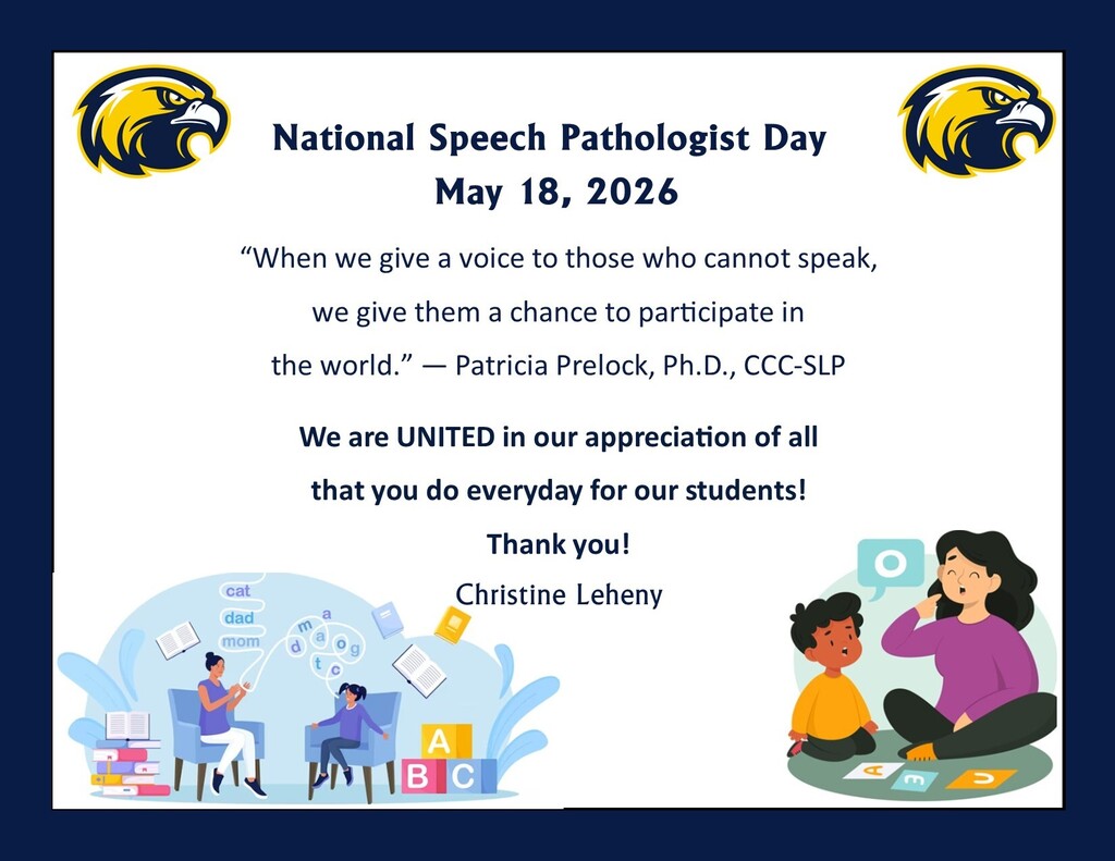 Today is National Speech Pathologist Day .