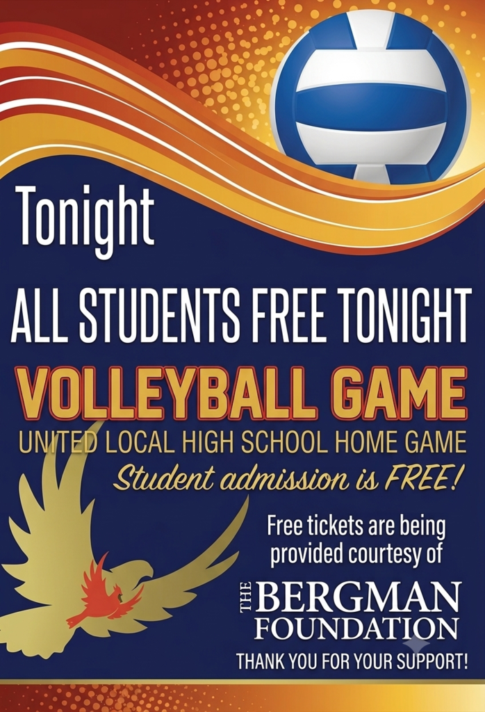 Student Tickets Provided by The Bergman Foundation