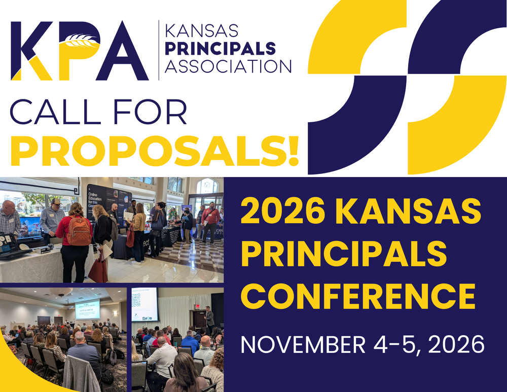 Call for Breakout Proposals for the 2026 Kansas Principals Conference