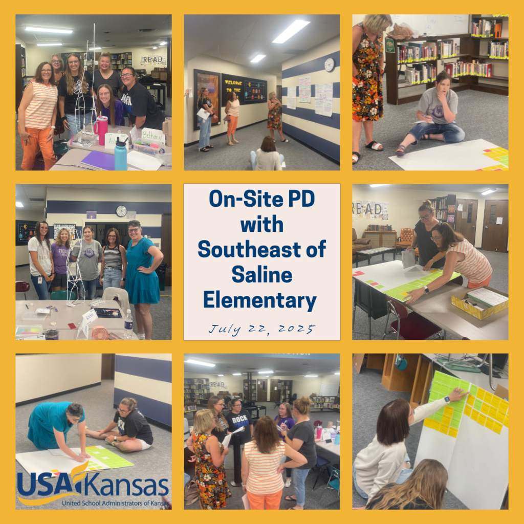 On site PD with SE of Saline Elementary