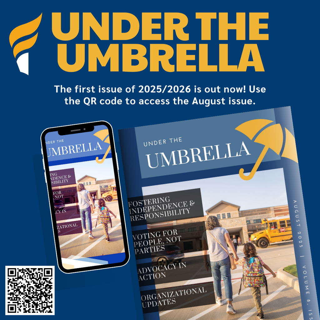 Under the Umbrella August issue promotion 