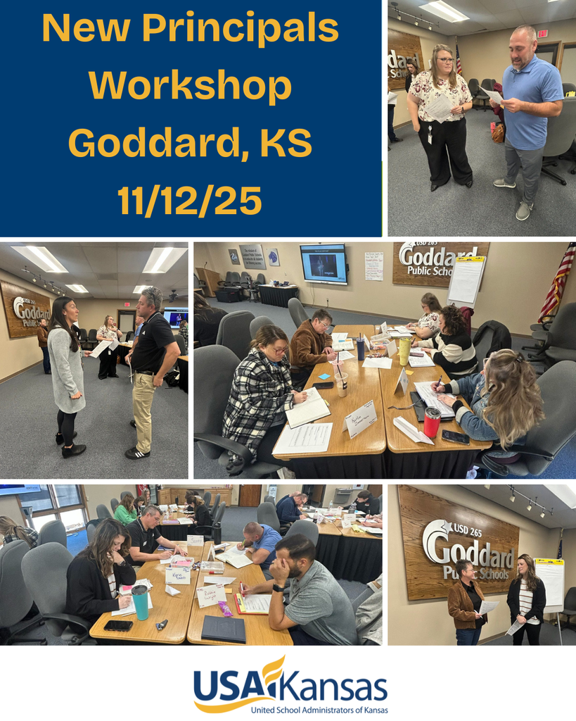 New Principals Workshop Goddard