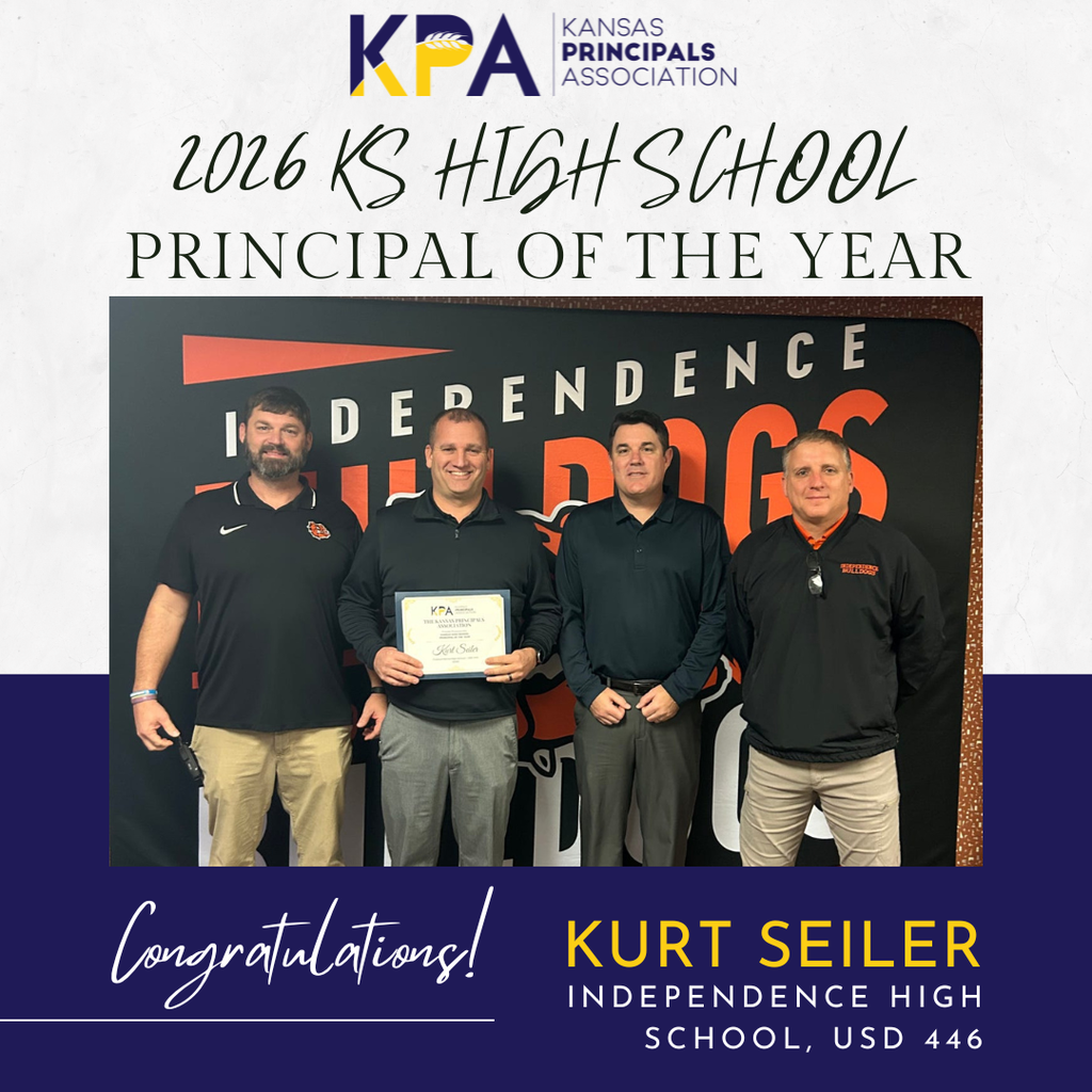 2026 KS High School Principal of the Year, Kurt Seiler