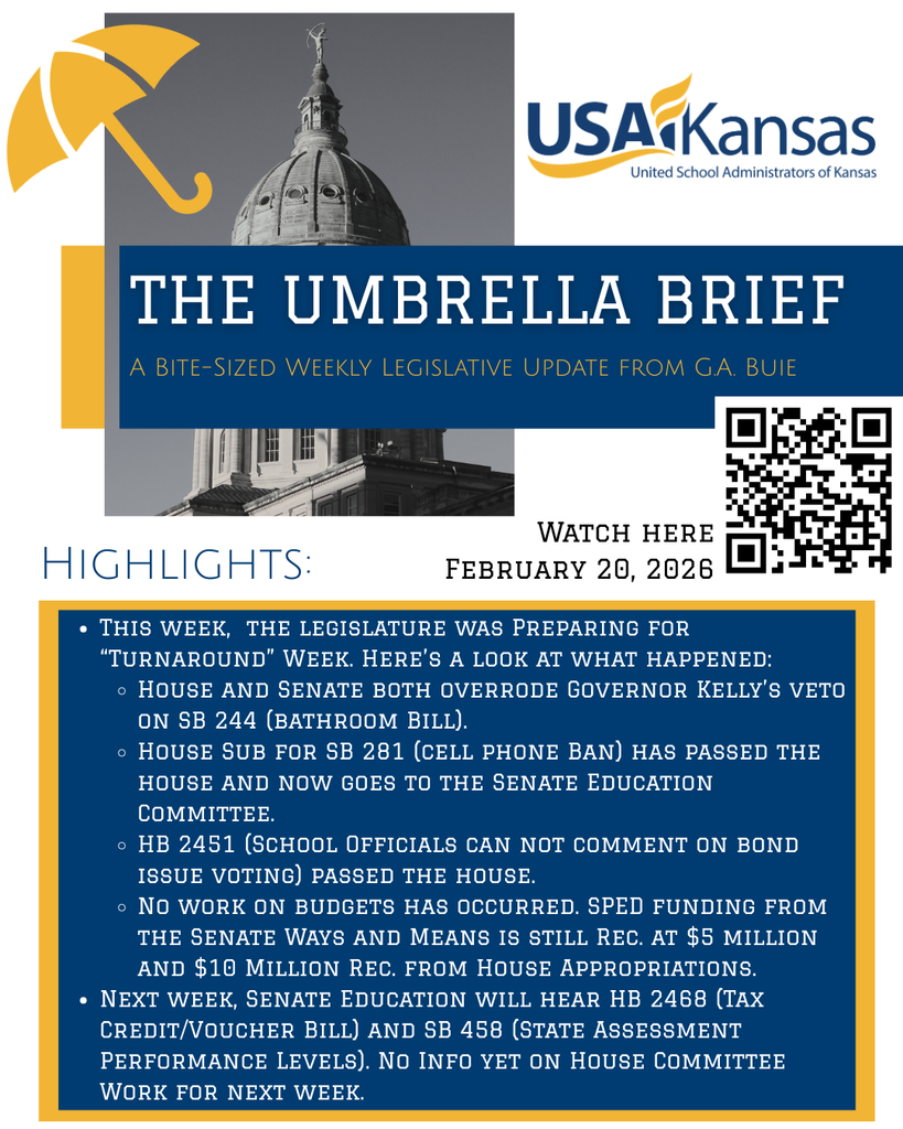 Weekly Legislative Recap February 20, 2026