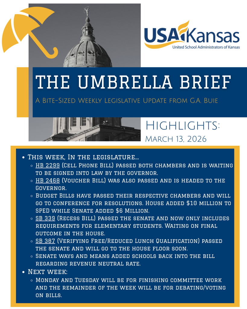 Legislative Update March 13, 2026