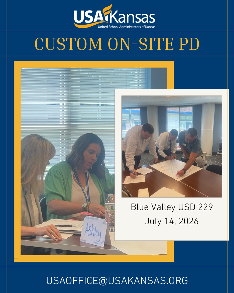 Custom on-site pd in Blue Valley USD 229
