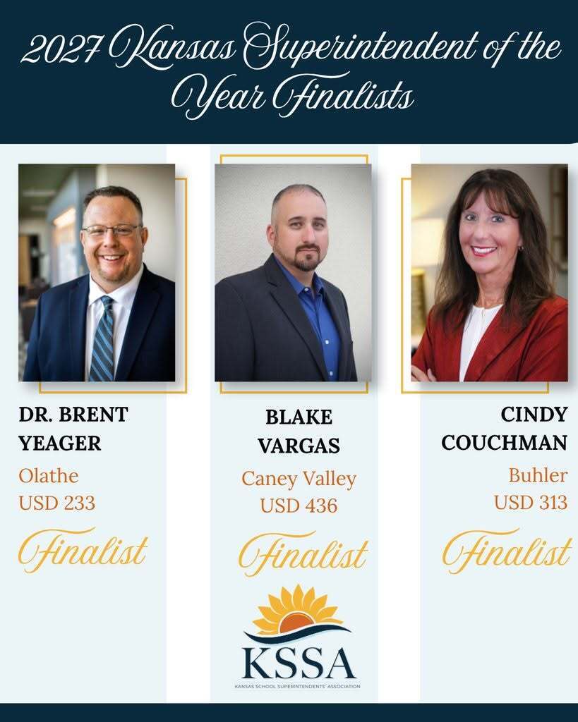 2027 Kansas Superintendent of the Year Announcement