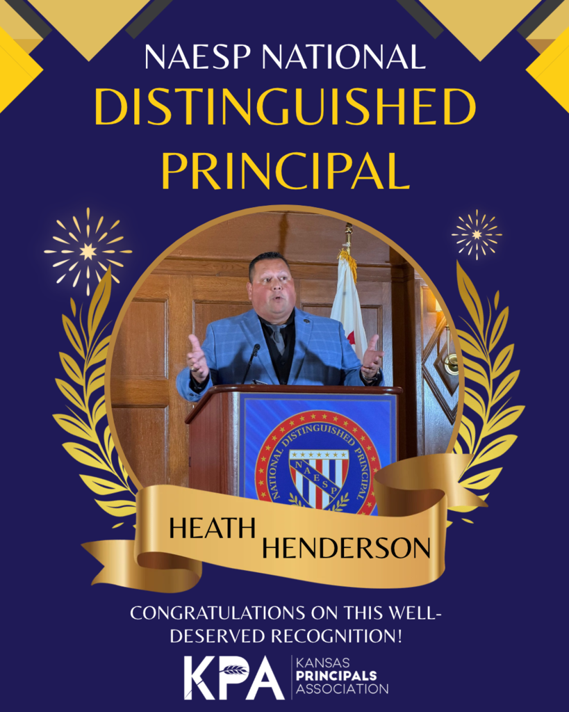 National Distinguished Principal - Heath Henderson