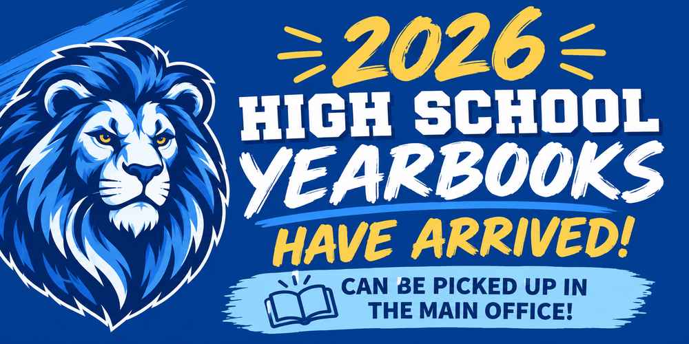 Yearbooks are in!