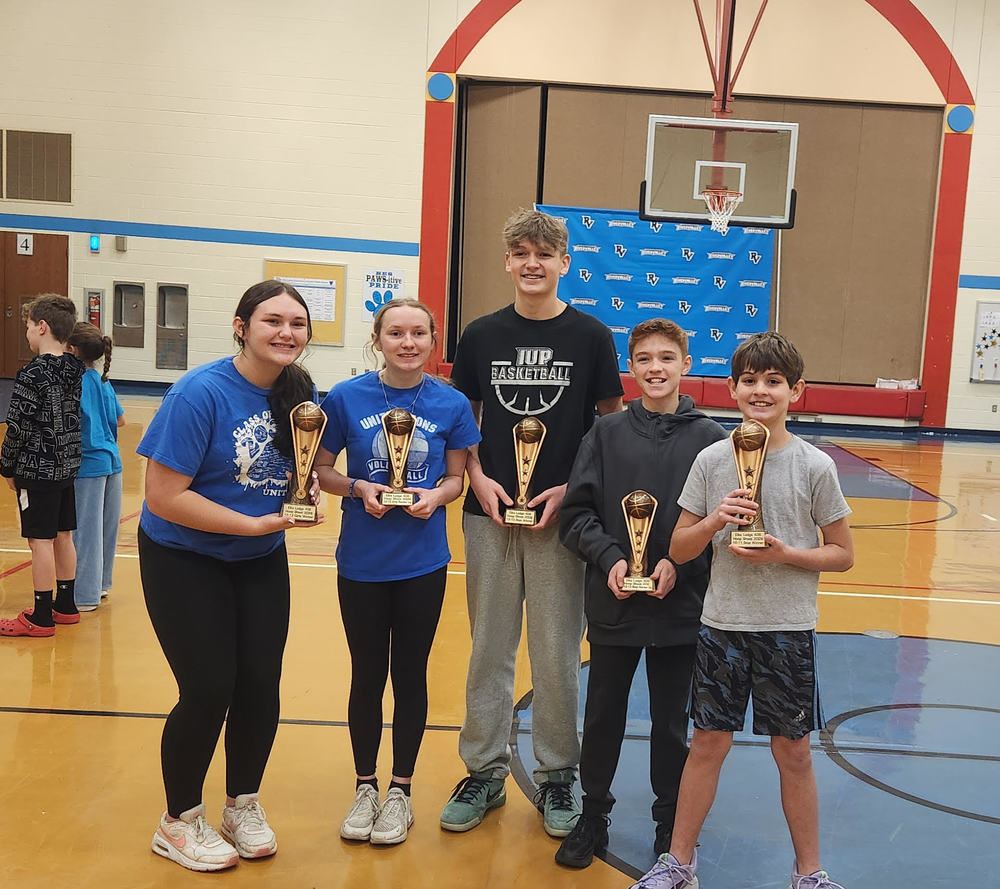 Blairsville Elks Hoop Shoot Winners