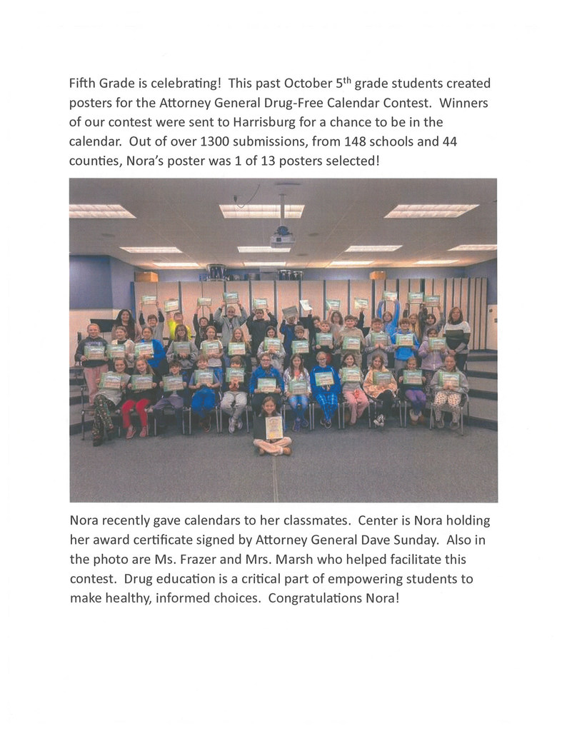 Congratulations, Nora!