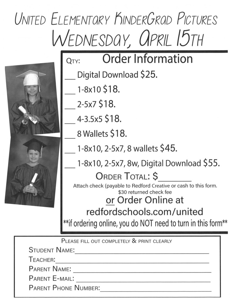 Kindergarten Graduation Photos