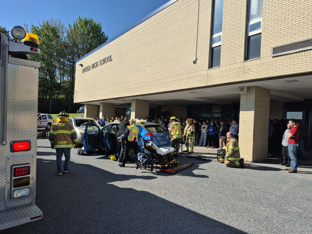 Mock accident