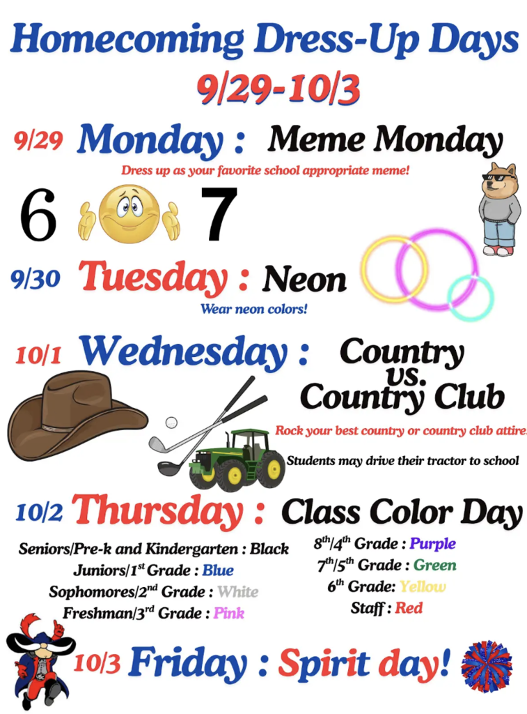 Dress Up Days!
