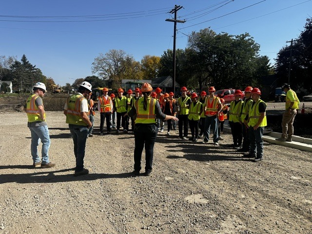USC Students Check Out Highway Project