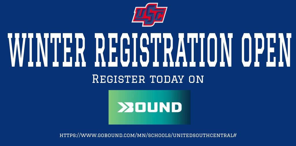 Winter Registration Open