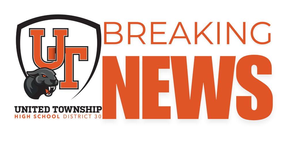 UTHS Crest with panther head.