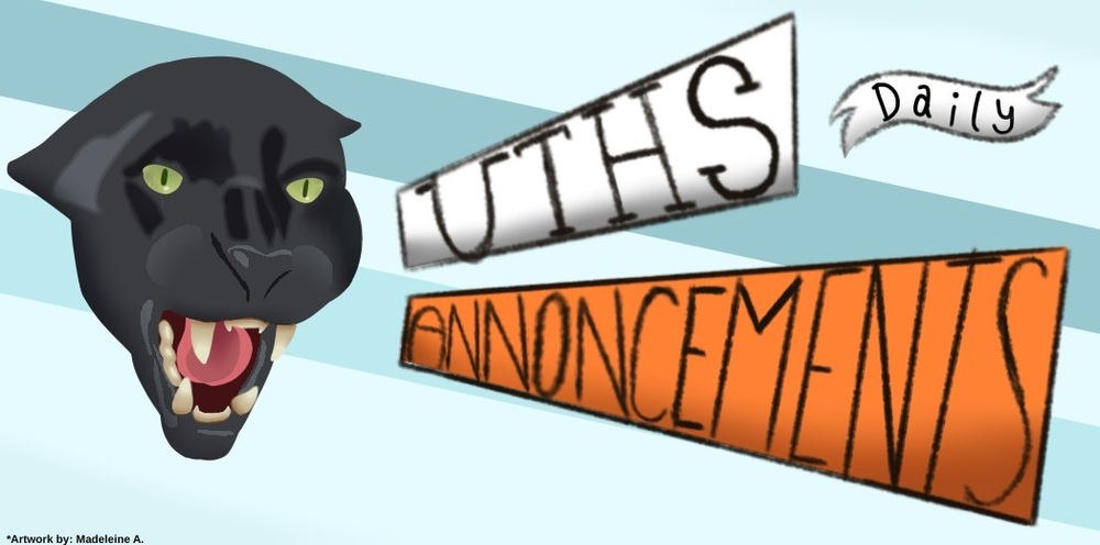 ANNOUNCEMENTS 9/11/2026
