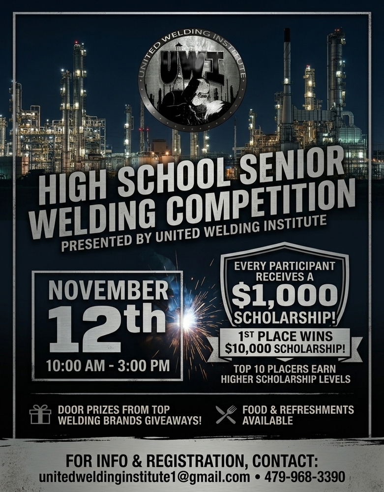 2026-2027 HIGH SCHOOL SENIOR WELDING COMPETITION