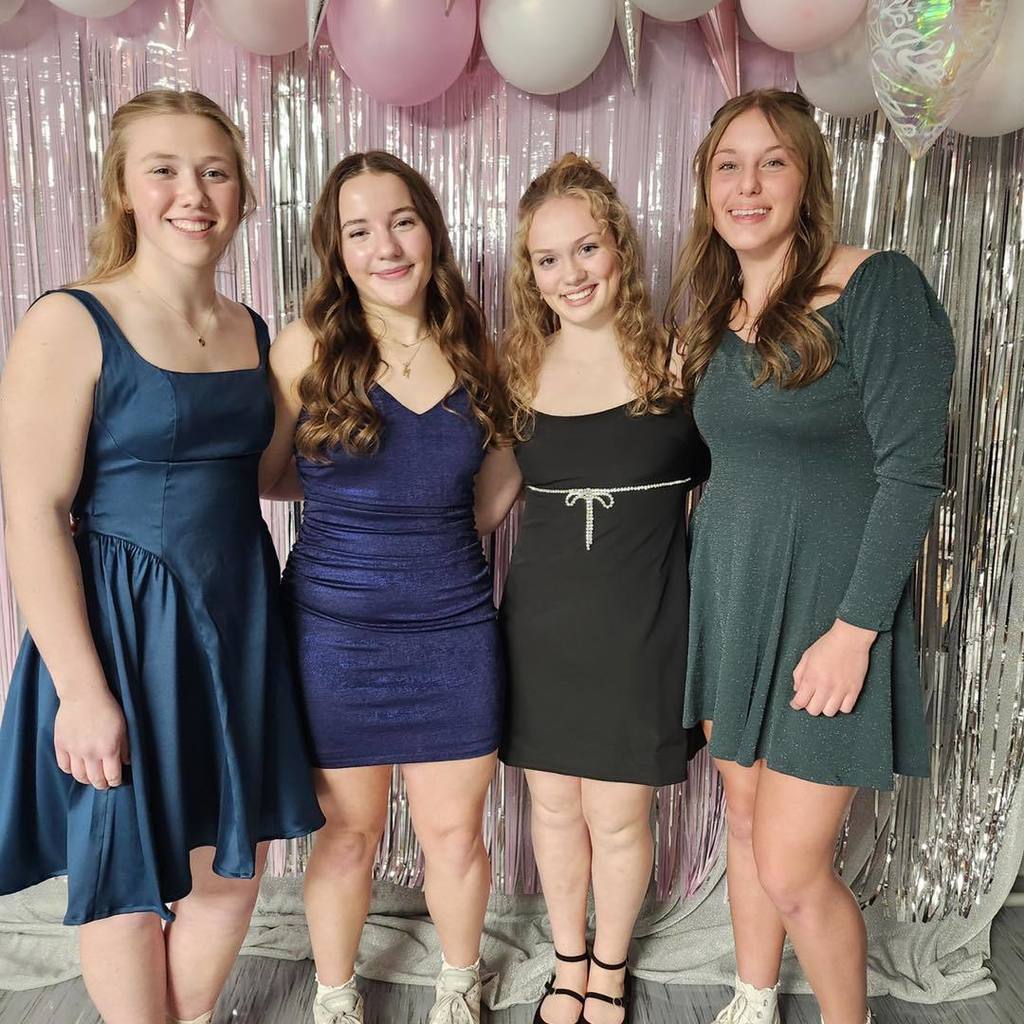 picture of four students 