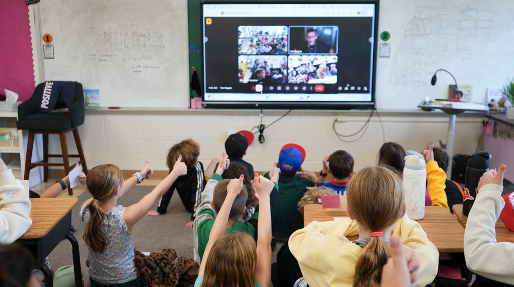 tom rogers author visit