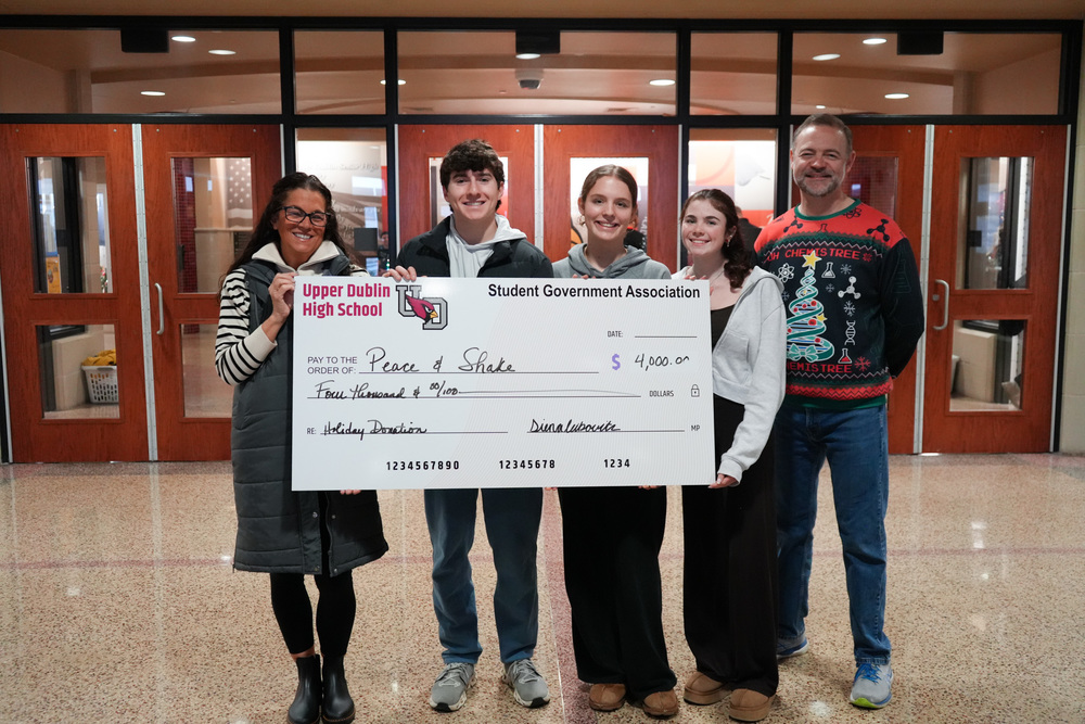 donation to peace and shake