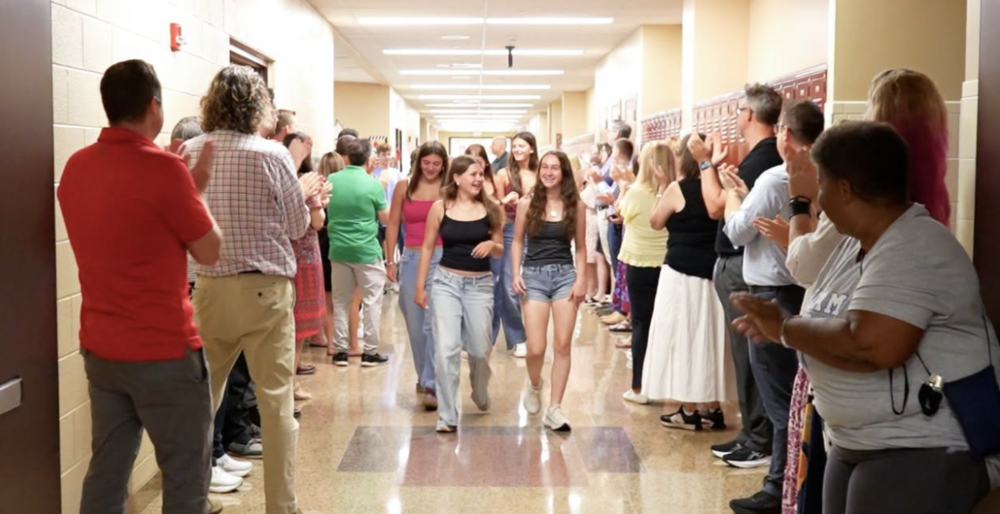 student parade