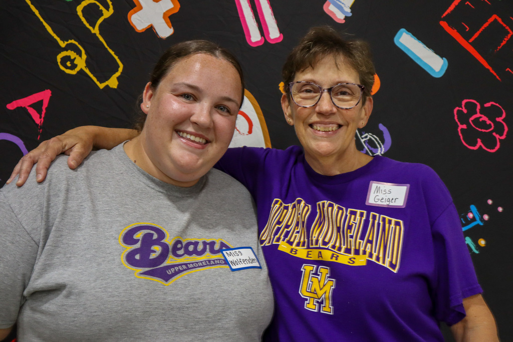 Two kindergarten teachers posing