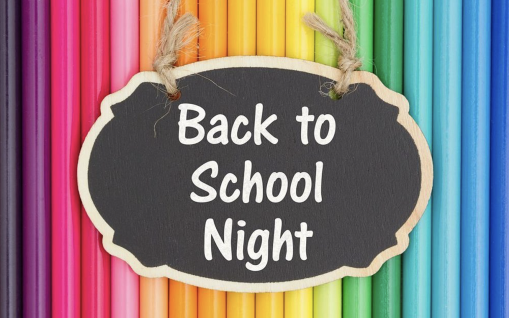 Back-To-School Night 26-27