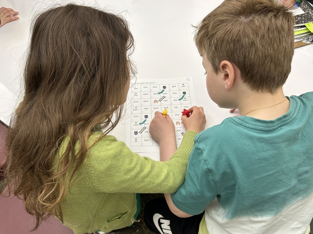 Two Students in Learning Lab
