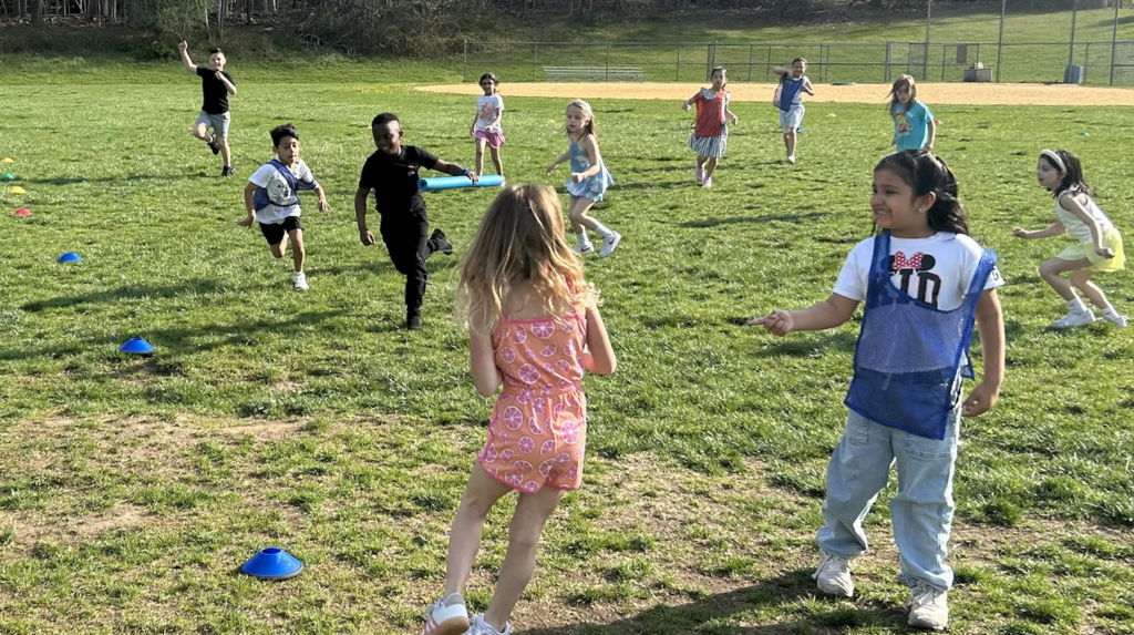 Kids Playing Outside