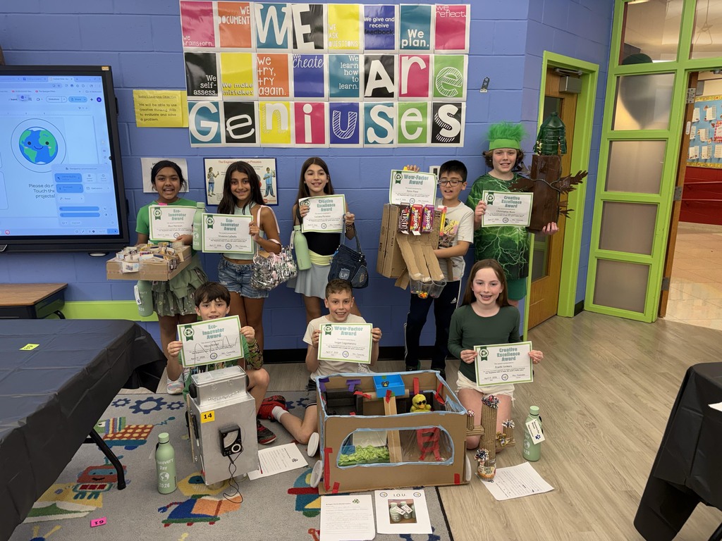Winners of the Recycle Contest 