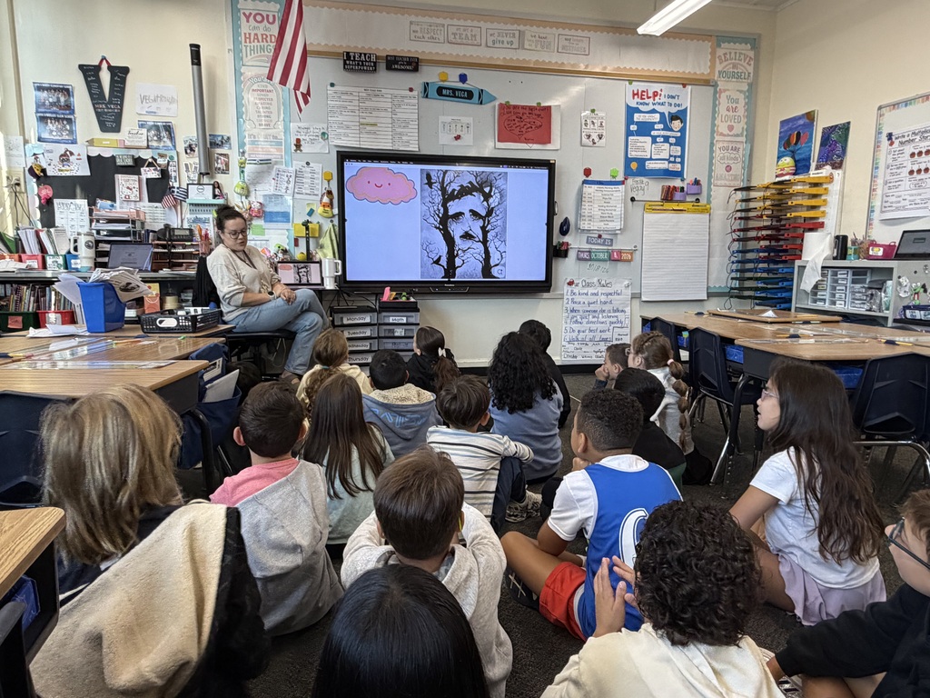 Teacher teaching a class about repect.