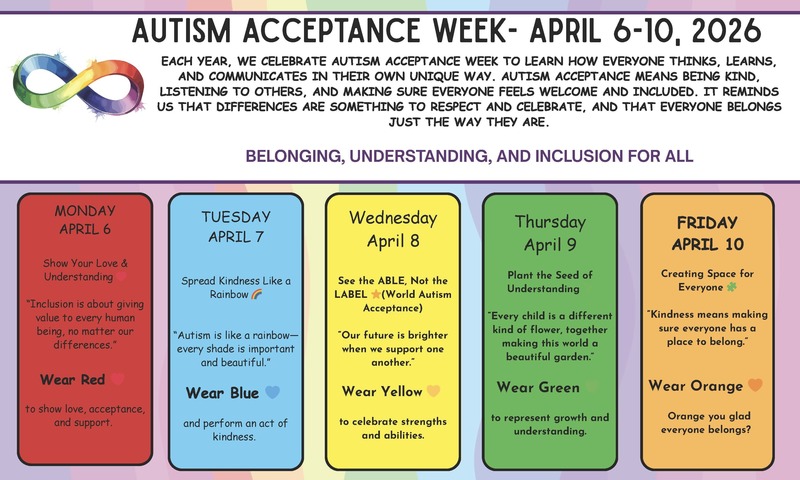 Autism Acceptance Week