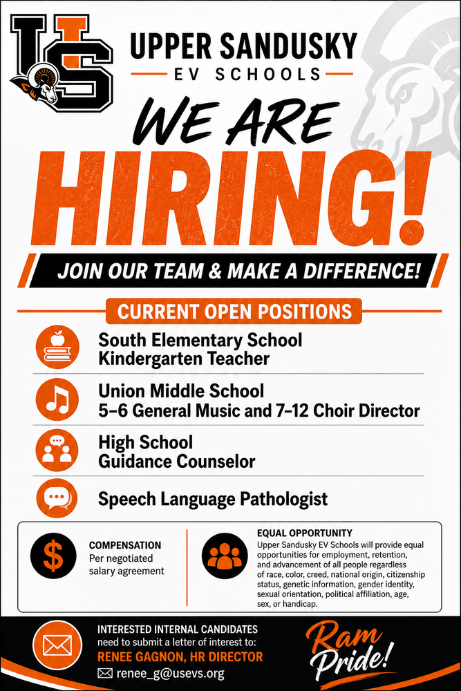 We Are Hiring
