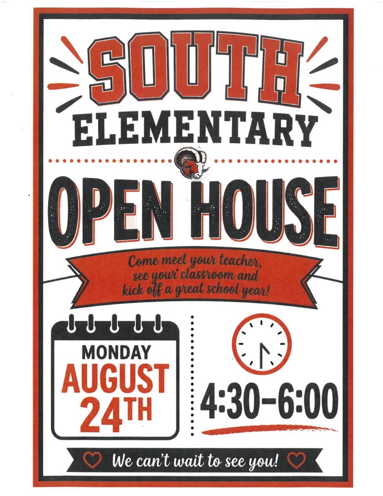 South Elementary School Open House
