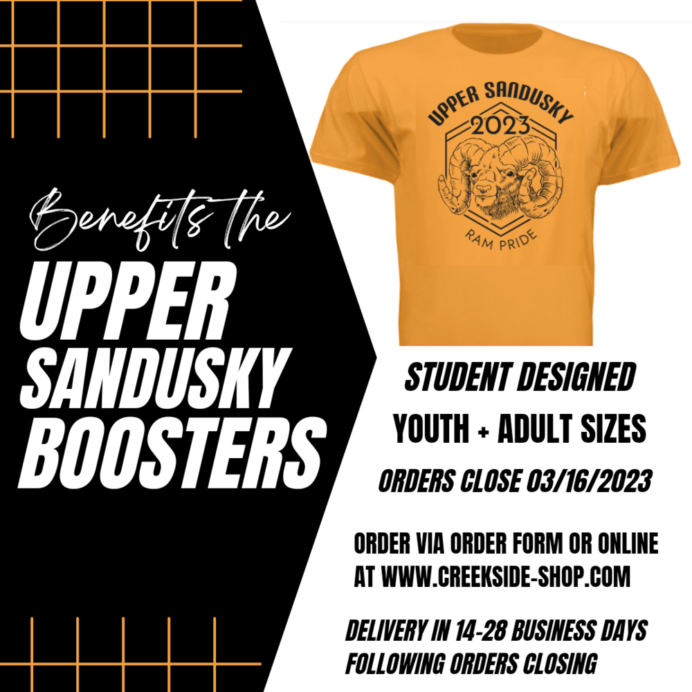 Booster apparel fund raiser