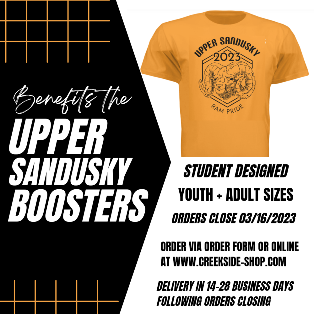 Booster apparel fund raiser 