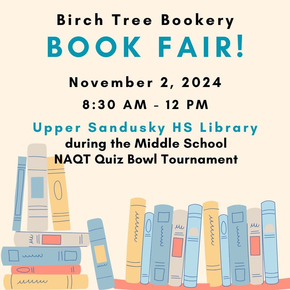 Birch Tree Bookery Book Fair