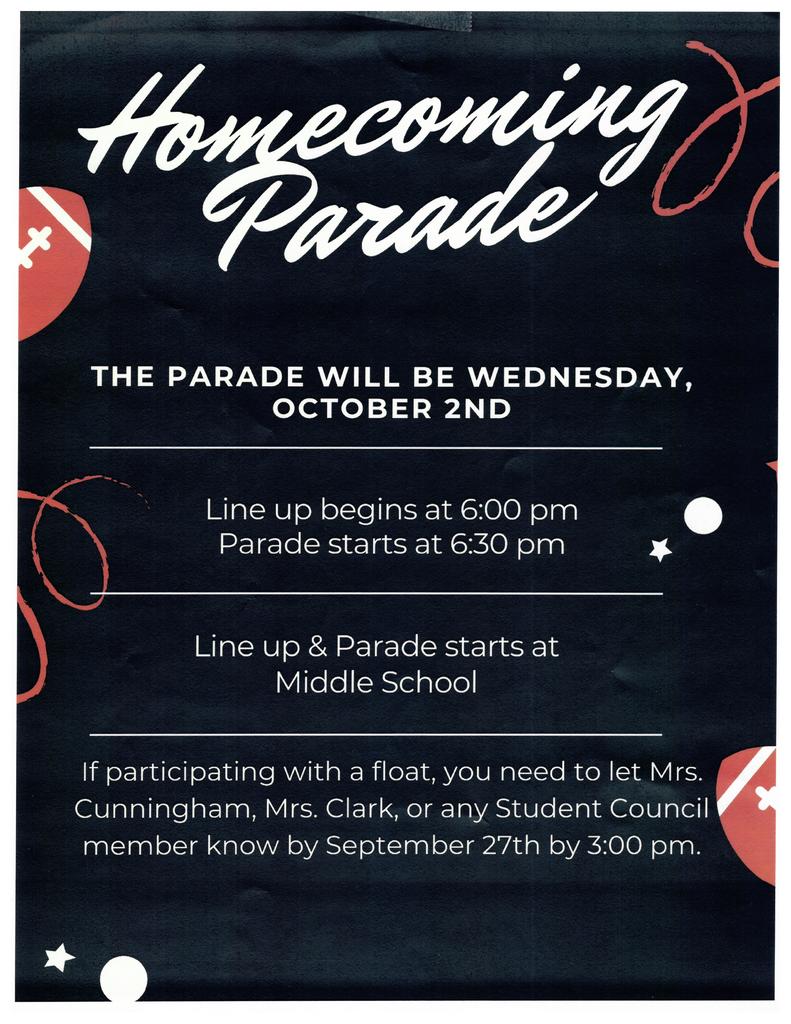 homecoming poster