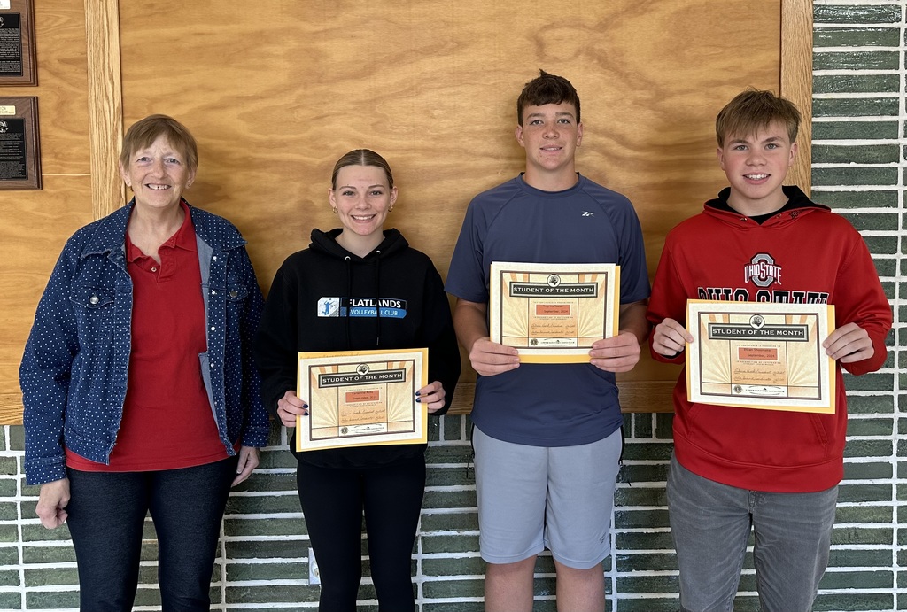 Sept students of the month