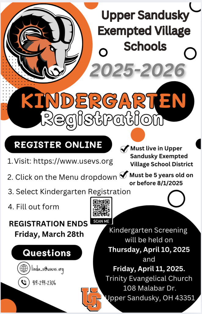 kindergarten registration