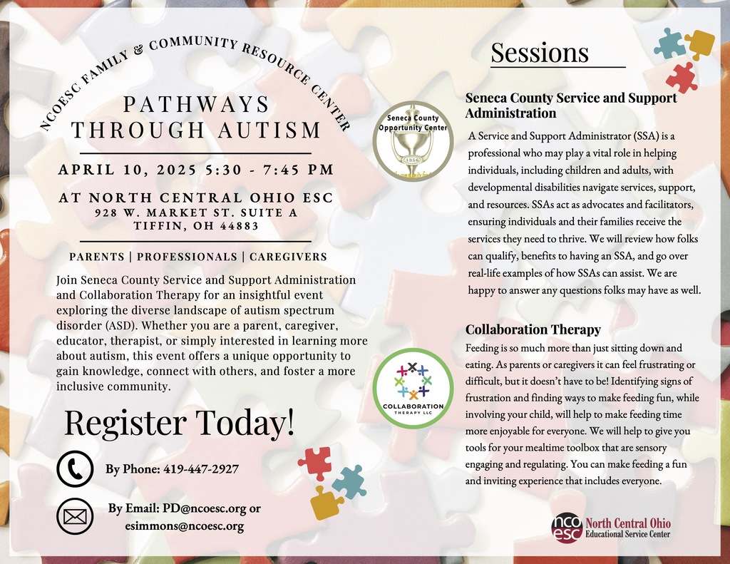 Pathways Through Autism Flyer