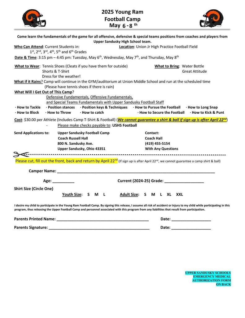 Football Camp