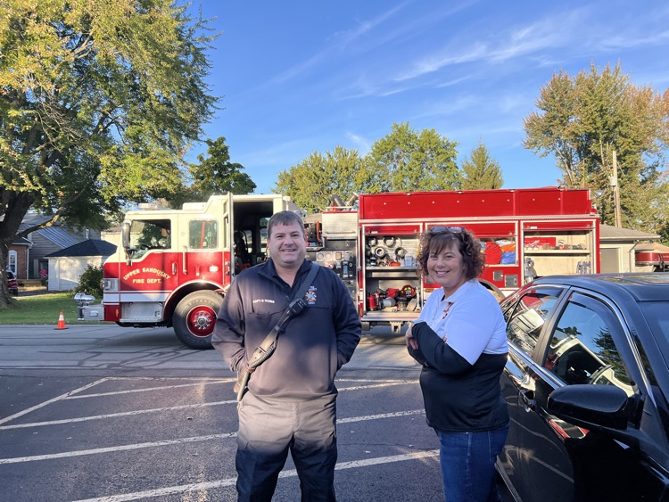 principal and fireman